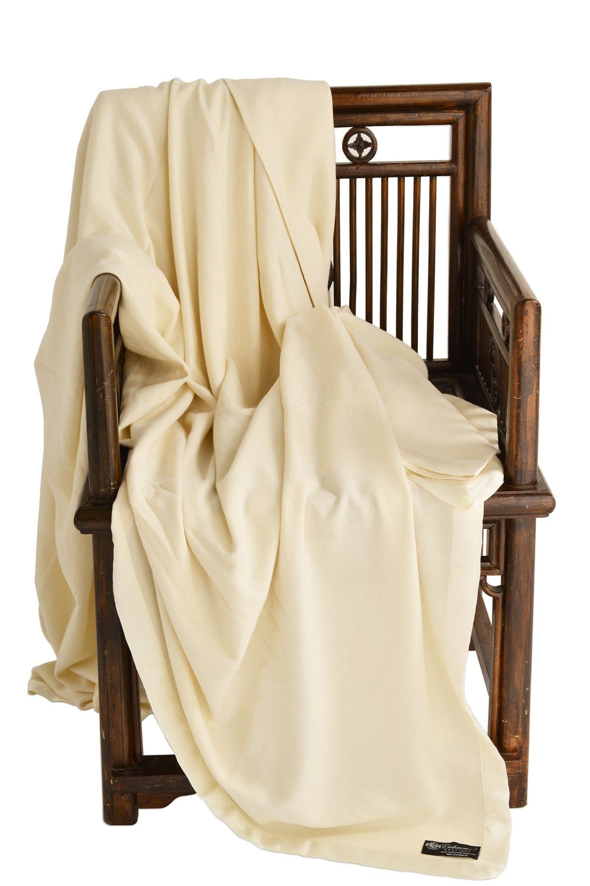 Cobija Queen Cashmere Boutique 100% Pura - 90 x 90 pulgadas 6423