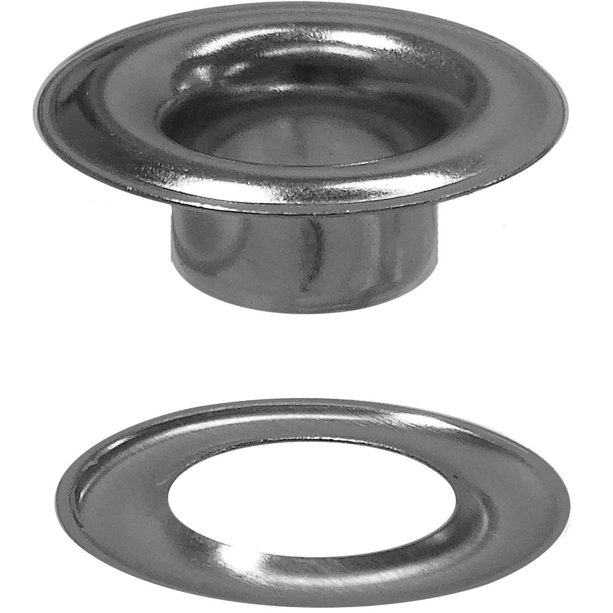 Stimpson Juego de 2,500 grommets y arandelas #3 en acero inoxidable marino 3GWSSM2500