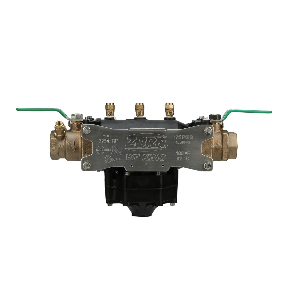 Zurn Wilkins 112-375XL 1-1/2" 375XL Preventor de reflujo de presión reducida con EZSwap