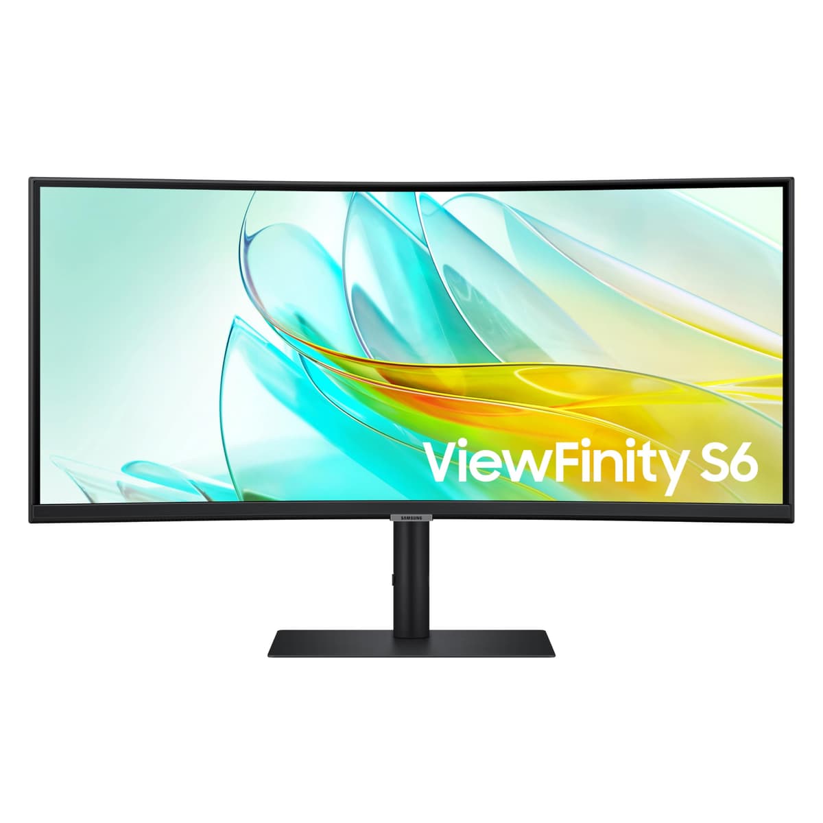 Samsung 34” ViewFinity S65UC, Ultra-WQHD, 100Hz, AMD FreeSync HDR10, KVM integrado, Altavoces incorporados con USB-C Monitor curvo, LS34C654UANXGO, 2025
