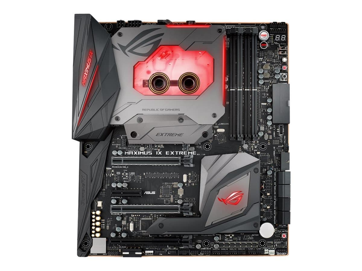 ASUS ROG Maximus IX Extreme Placa madre EATX LGA1151 Z270 DDR4 con M.2, DP, HDMI y Wi-Fi AC integrado