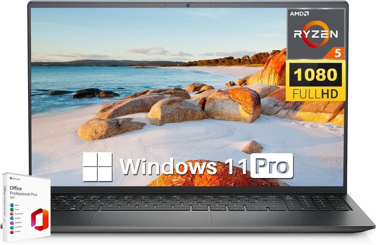 Dell Inspiron 15 3525 (15.6" FHD) | AMD Ryzen 5 5500U | Hasta 64GB RAM | 1TB SSD Dell Inspiron 15 3525 Laptop
