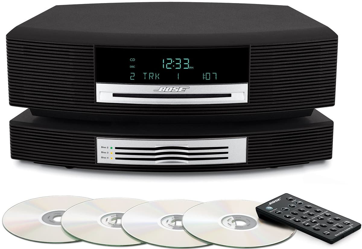 Bose Wave Music System con Multi-CD Changer Graphite Grey (Renewed) 269900-121C+279087-1109-cr