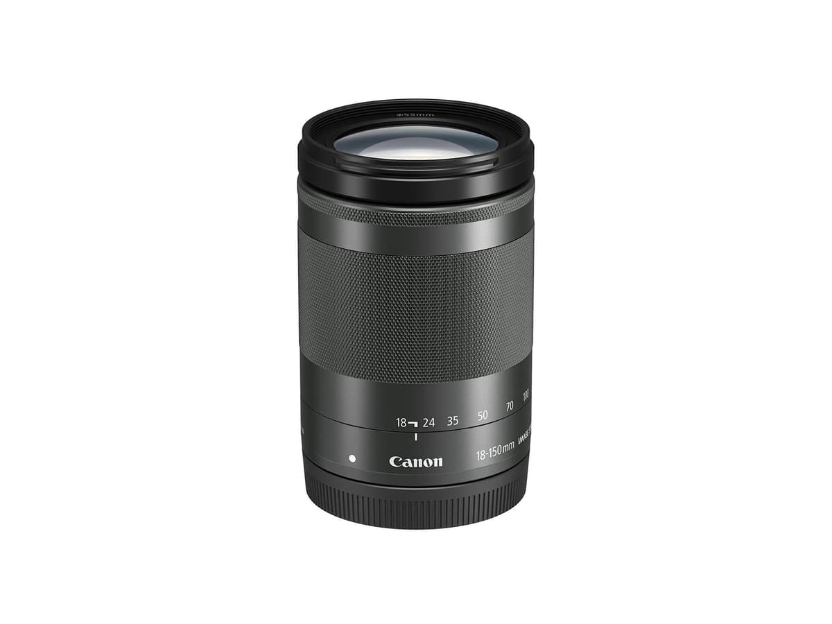 Objetivo Canon EF-M 18-150 mm f/3.5-6.3 IS STM (Grafito) (Reacondicionado) EF-M 18-150IS STM Lens-cr