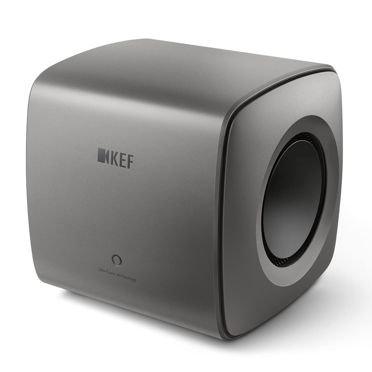 KEF KC62 Subwoofer compacto (Titanium Grey) KC62T