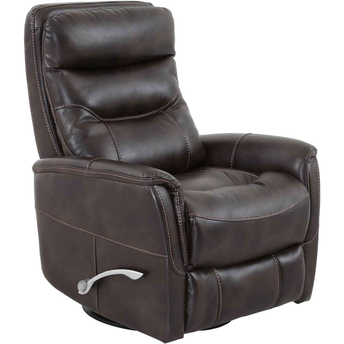 Parker Living Gemini - Reclinador giratorio manual tipo balancín Truffle MGEM#812GS-TRU