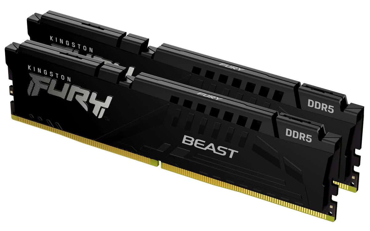 Kingston FURY Beast 64GB (2x32GB) 6000MT/s DDR5 CL36 | KF560C36BBEK2-64
