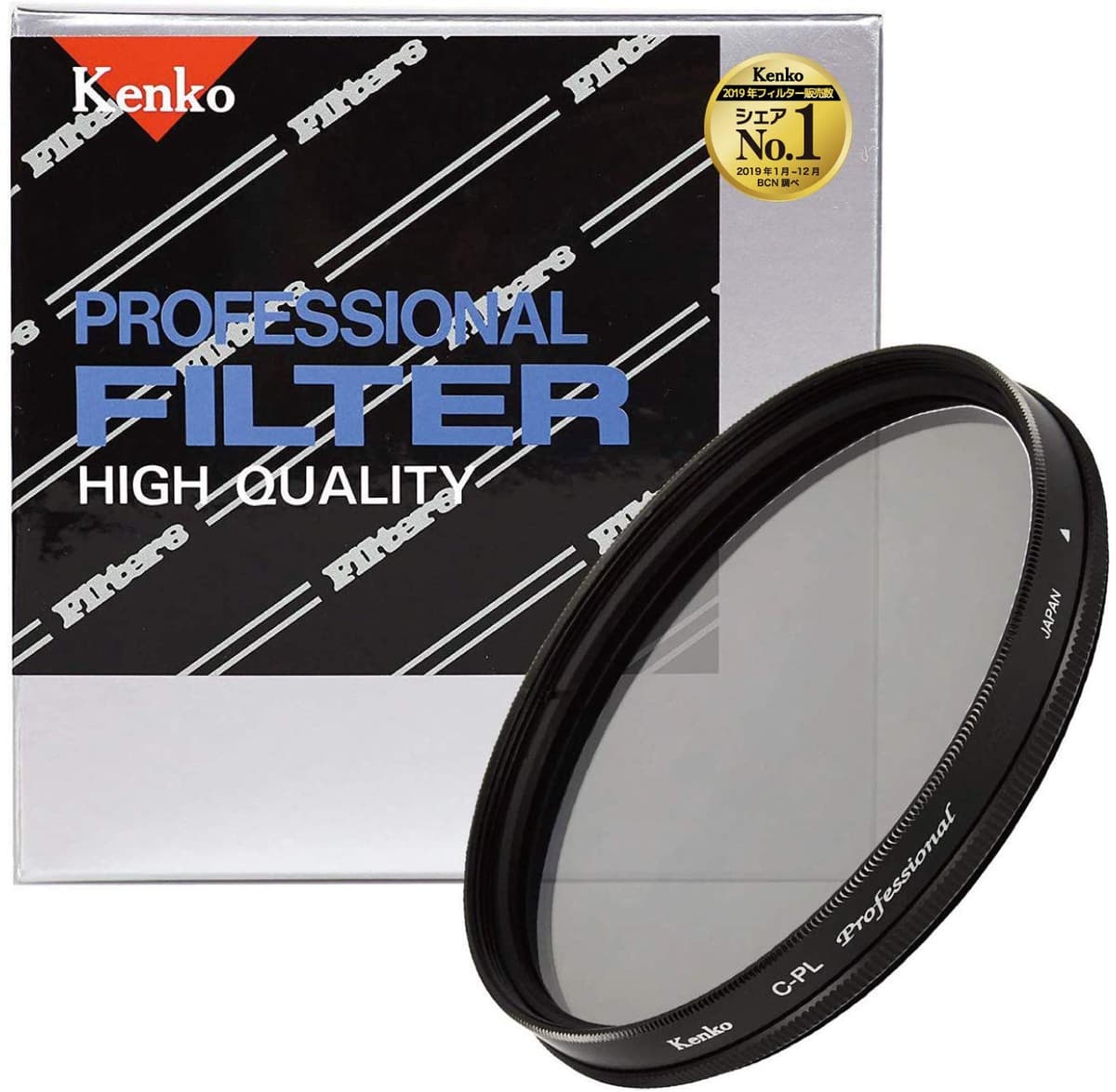 Kenko Filtro para cámara Circular PL Profesional 95 mm Aumento de contraste y eliminación de reflejos 395844