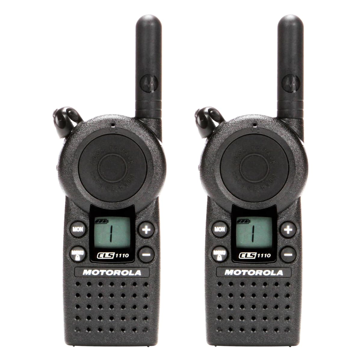 Pack de 2 Walkie Talkies Motorola CLS1110 (UHF) Negro SG_B00TKHCFFW_US