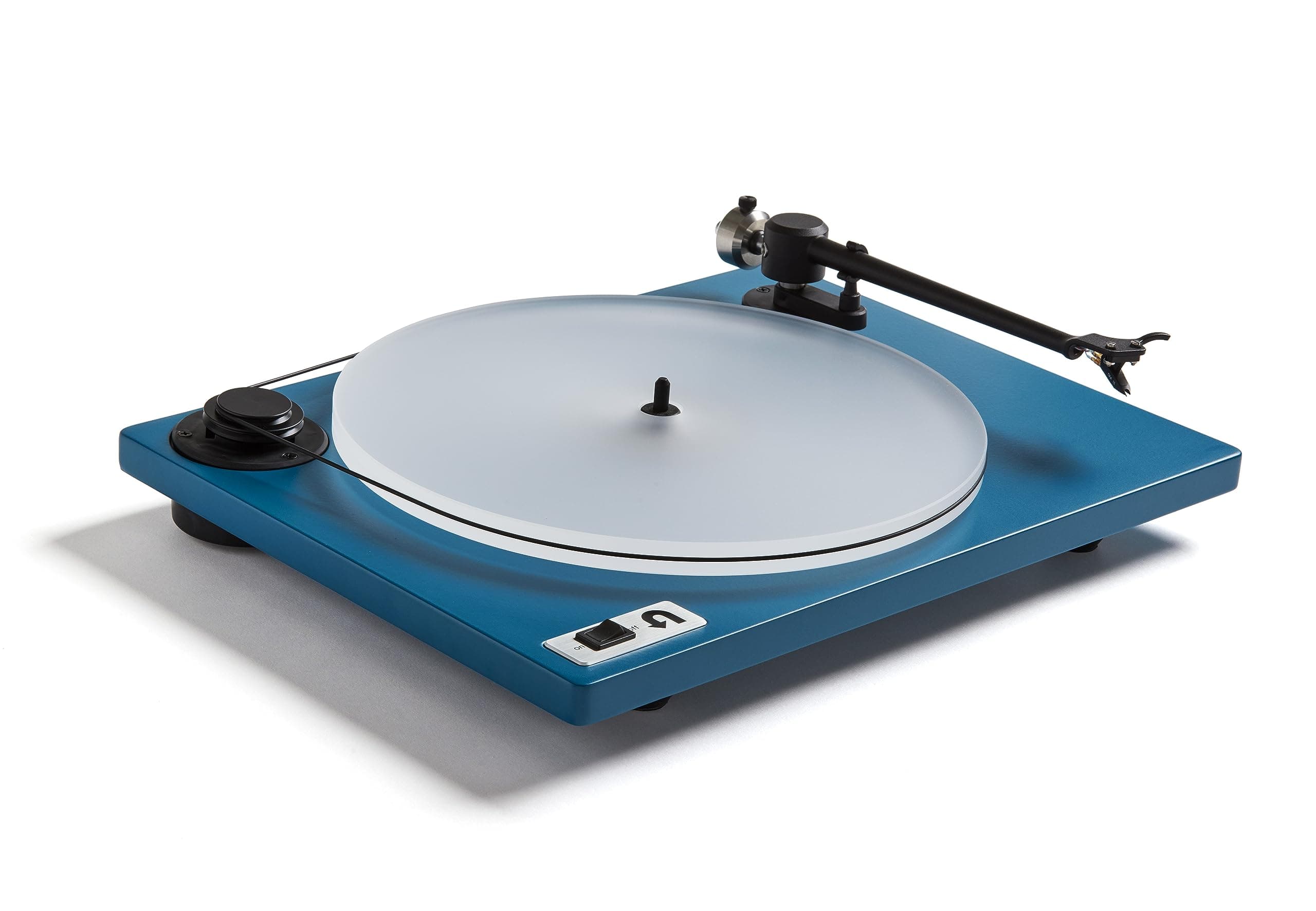 U-Turn Audio - Tocadiscos Orbit Plus (Gen 2) con preamplificador incorporado, azul 460BUALMRSOR5