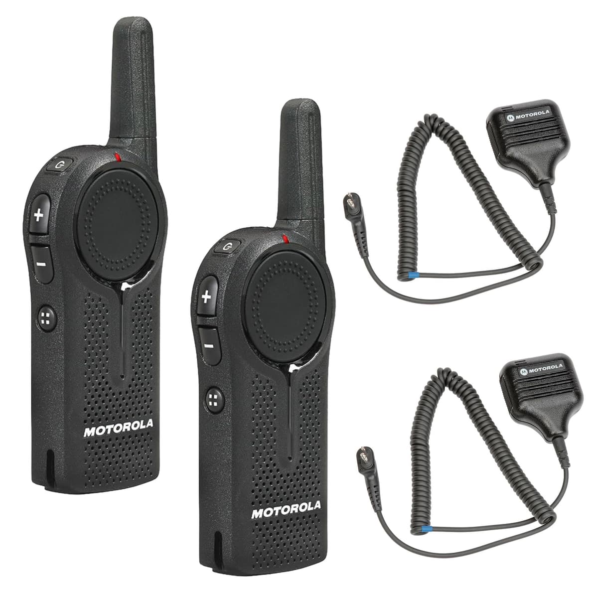 Motorola DLR1060 Radio Digital de Negocios 2-Way 6-Canales + Micrófono Remoto HKLN4606 (Paquete de 2) DLR1060_EDI_7