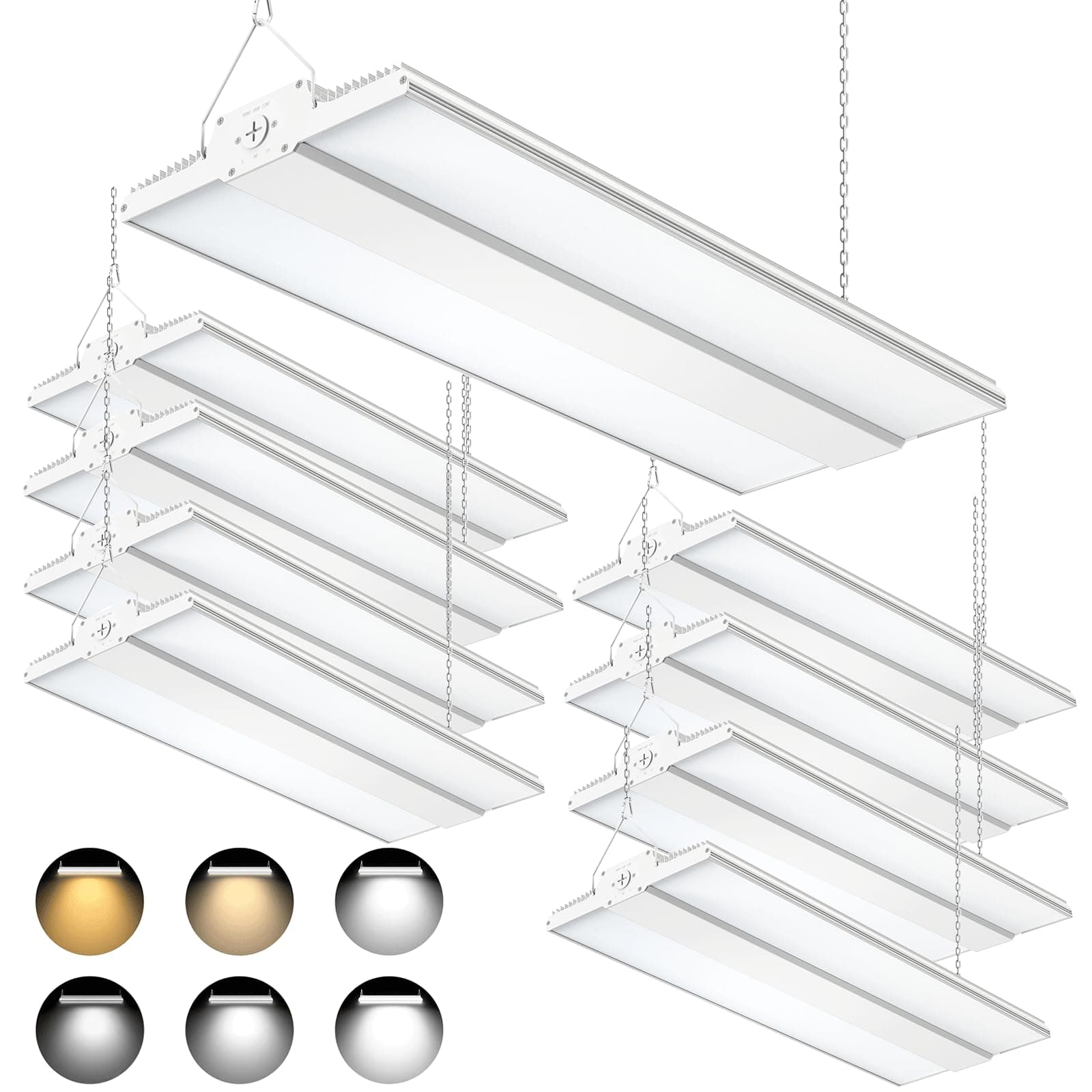 ADUB LED Linear High Bay 400W (ajustable) 2ft 60000LM, 277-480V, ETL NG-LHB-High Bay Light