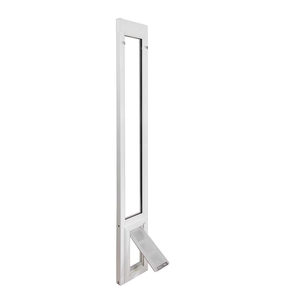 Puerta para Gatos Endura Flap para Puertas de Vidrio Deslizantes de Vinilo 01EF-B10SS-1W-4DR_CAT_FBM