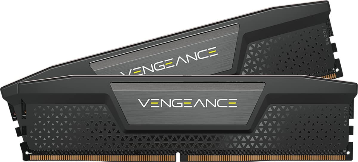 CORSAIR Vengeance DDR5 96GB (2x48GB) 5200MHz CL38 Intel XMP iCUE - Negro (CMK96GX5M2B5200C38)