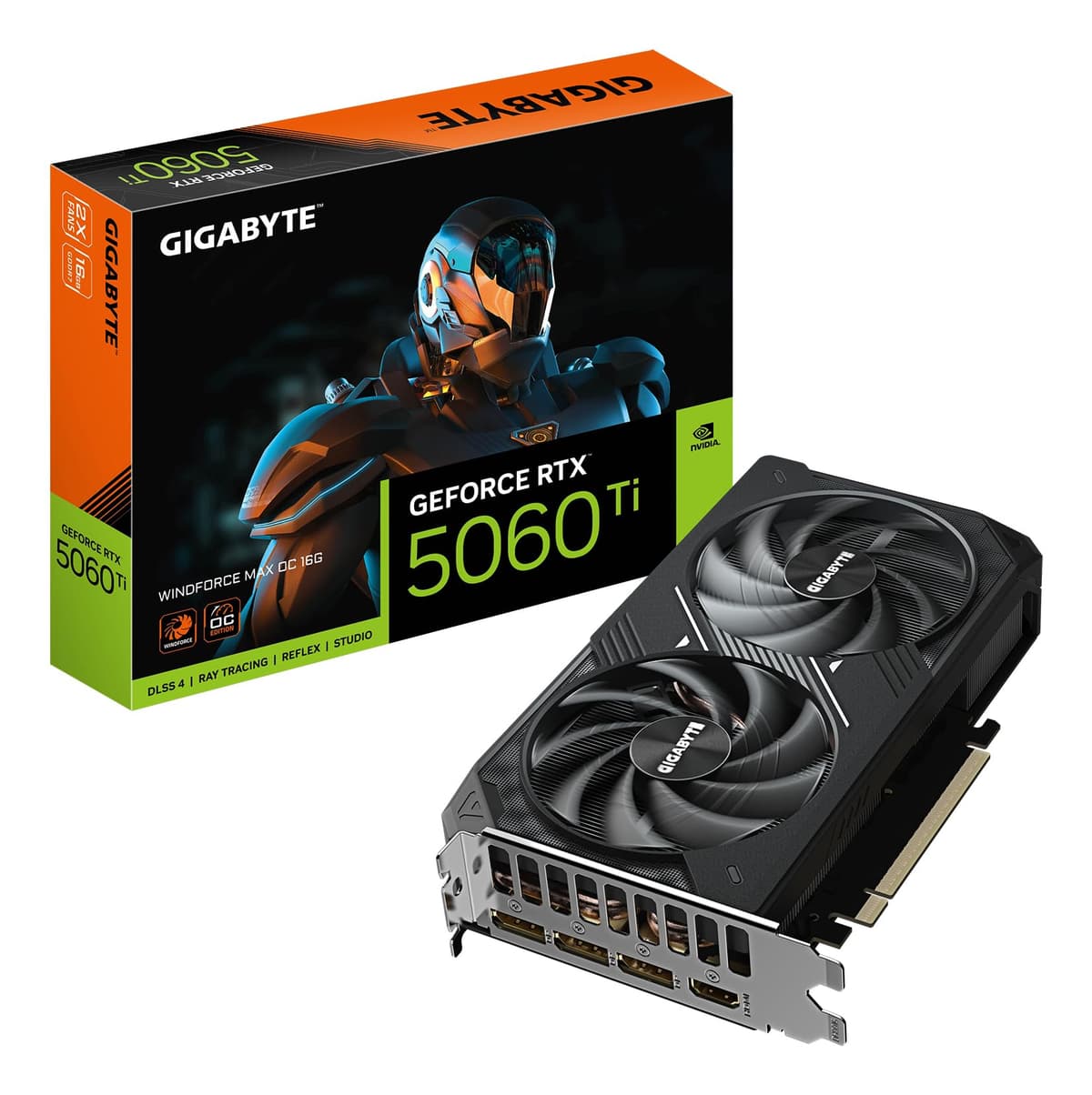 Gigabyte GeForce RTX 5060 Ti WINDFORCE MAX OC 16G GV-N506TWF2MAX OC-16GD