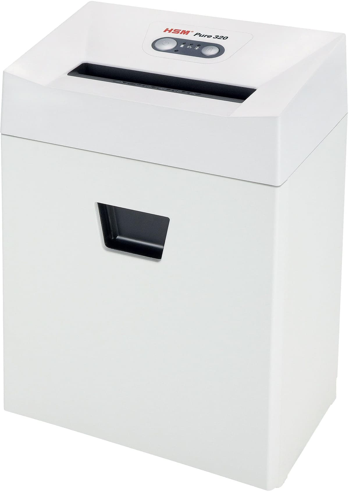 HSM Pure 320 Trituradora de Papel Strip-Cut, hasta 18 hojas, 6.6 galones