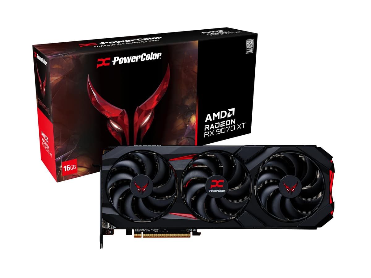 PowerColor Red Devil AMD Radeon RX 9070 XT 16GB GDDR6 RX9070XT 16G-E/OC