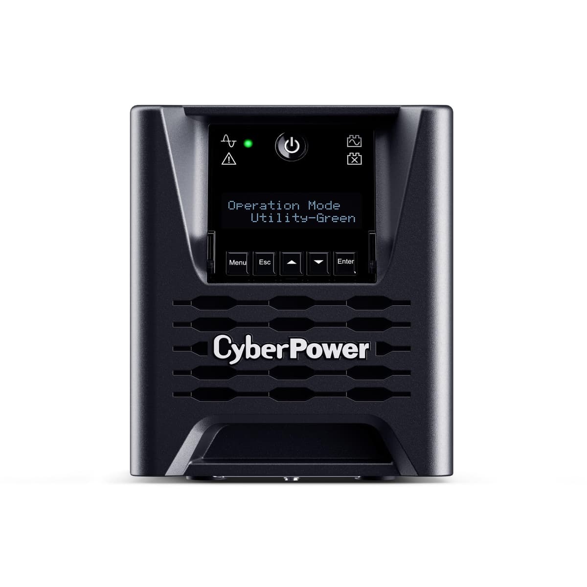 CyberPower PR750LCD3C UPS de Onda Sinusoidal Inteligente con Aplicación, Respaldo de Batería y Protector contra Sobretensiones, 750VA/750W, 6 Enchufes, AVR, Mini Torre, Monitoreo en la Nube Integrado, Certificado UL