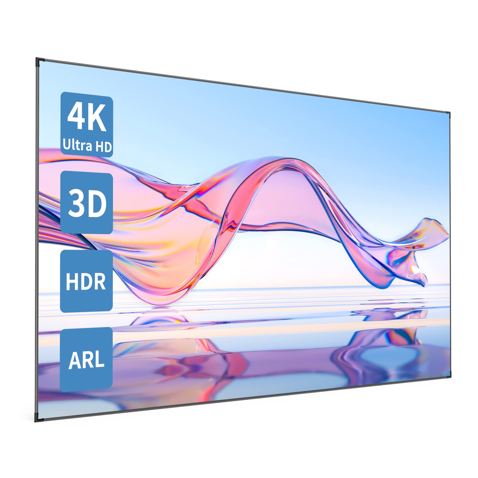 Projector Screen Paris Rhône 100” 4K Ultra HD ALR Fixed Frame 16:9