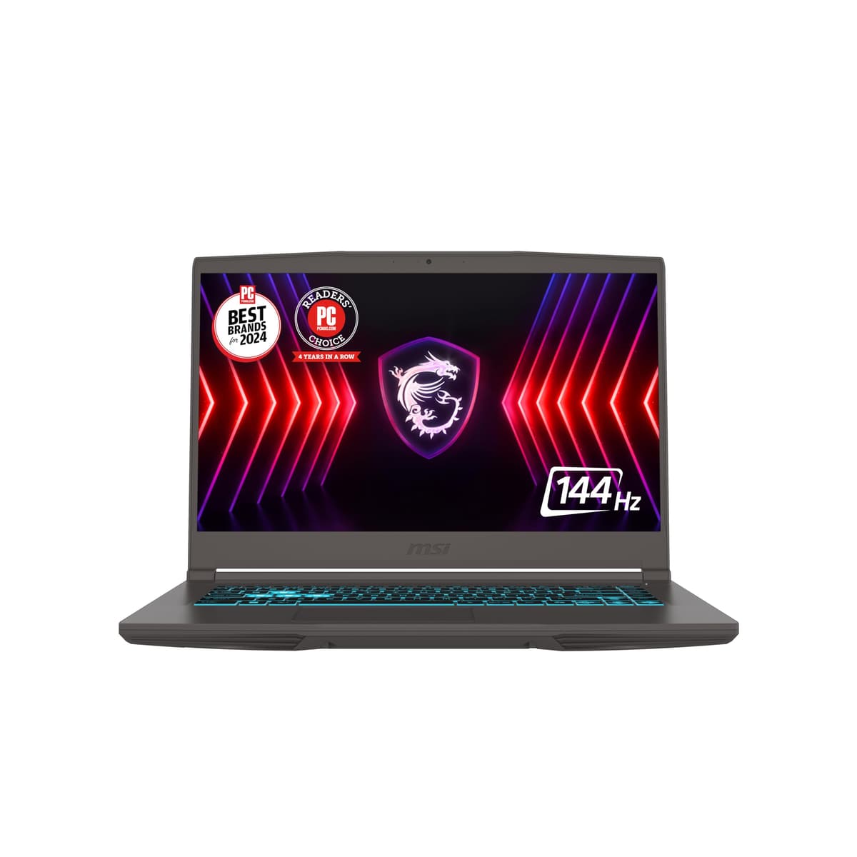 MSI Thin A15 15.6” 144Hz FHD Gaming Laptop: Ryzen 5-7535HS, NVIDIA GeForce RTX 2050, 8GB DDR5, 512GB NVMe SSD, Cooler Boost 5, Windows 11 - Negro B7UCX-218US THINA15B7218