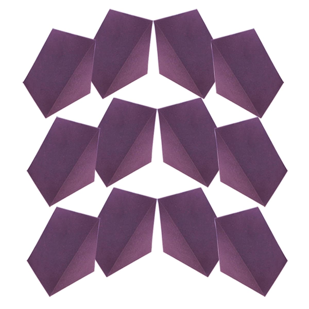 Acepunch Paquete 12 Trampas de Esquina Triangulares Purpura 30x30x25 cm AP1161 Variation