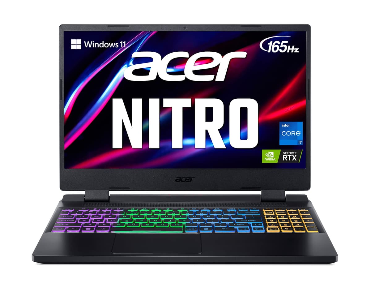 Acer Nitro 5 AN515-58-7583 15.6" QHD 165Hz, Intel i7-12700H, RTX 3070 Ti, 32GB, 2TB RAID 0, RGB NH.QFSAA.002