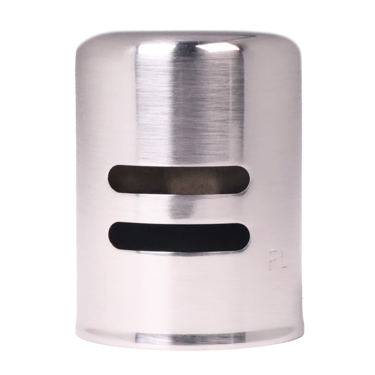 Westbrass D201-100-07 Capuchón de air gap sólido 1-5/8" x 2-1/4", Non-Skirted, Satin Nickel (100-Pack)