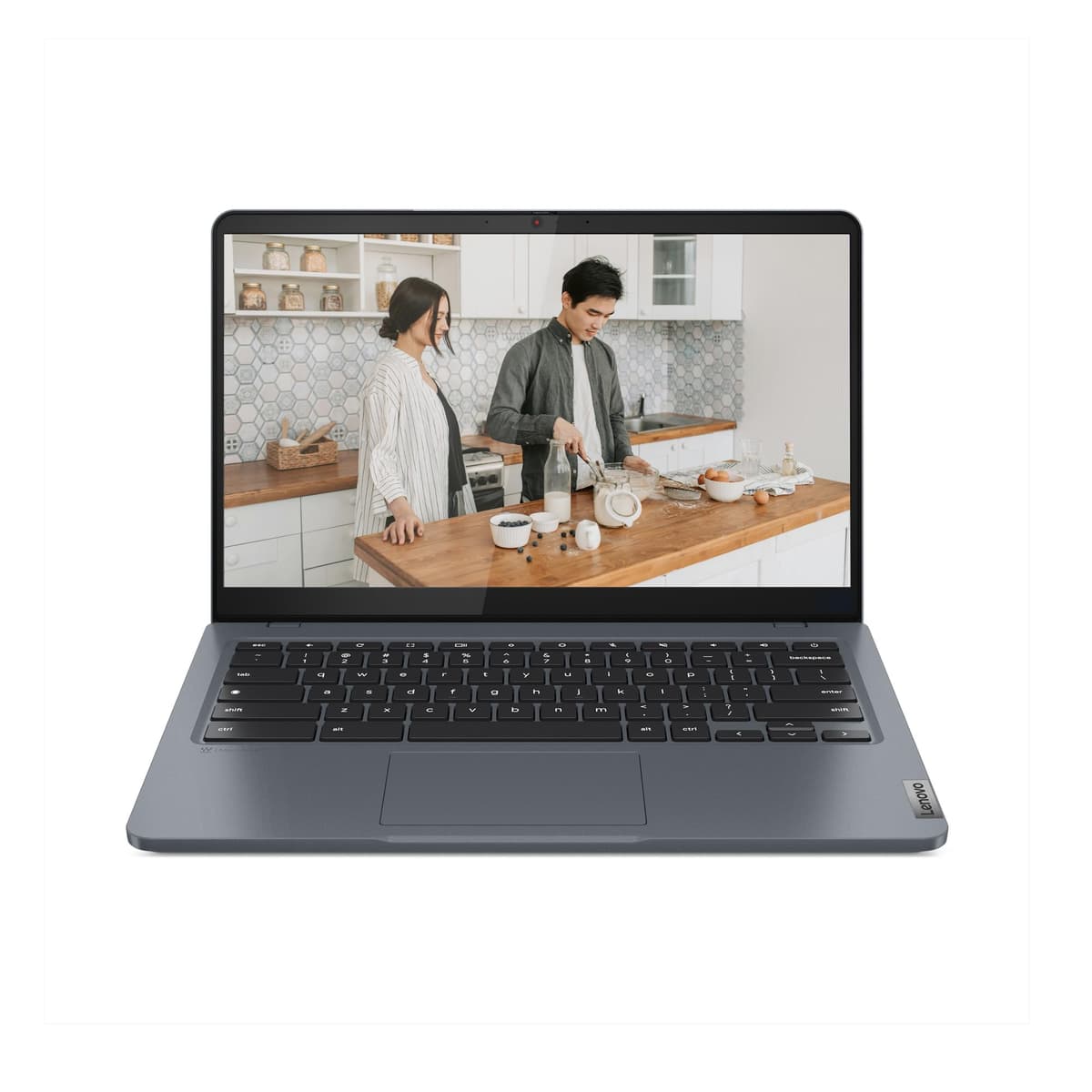 Lenovo IdeaPad Slim 3i Chromebook Plus - 2024 - Laptop liviana - Waves MaxxAudio - Pantalla FHD de 14" - Cámara HD 1080p - 8GB de memoria - 256GB de almacenamiento - Intel Core i3-N305 - Gris Storm 83BN0033US