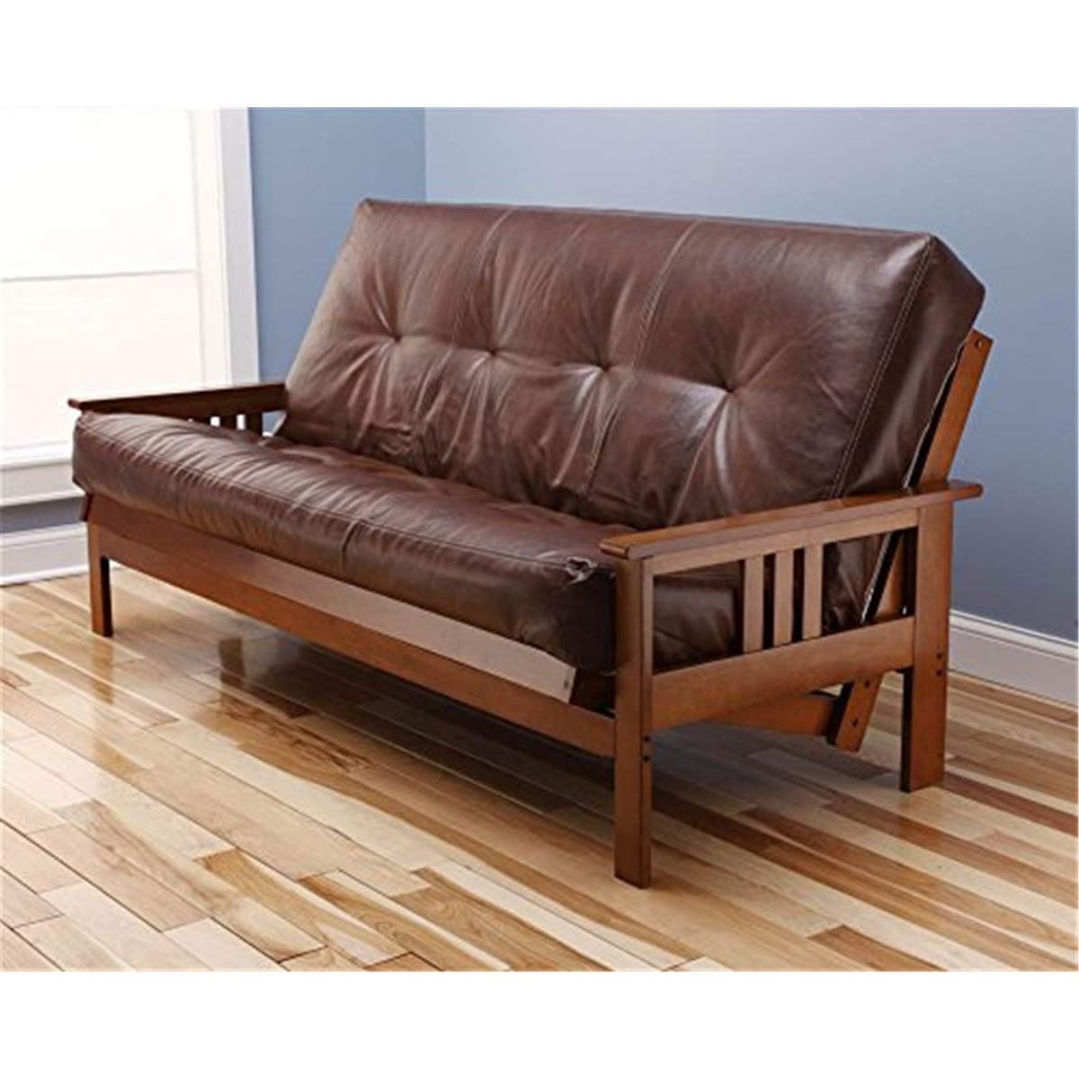 Kodiak Furniture Monterey Futón tamaño Full con colchón Oregon Trail KFMOBBOTSLF5MD3