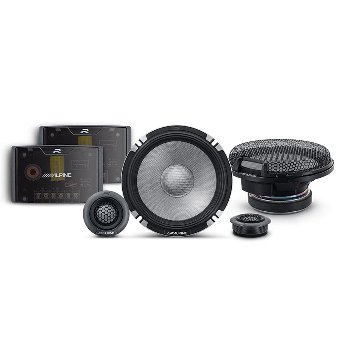 Alpine R2-S652 Juego de Componentes Pro de Alta Resolución 2 Vías de 6.5", Par