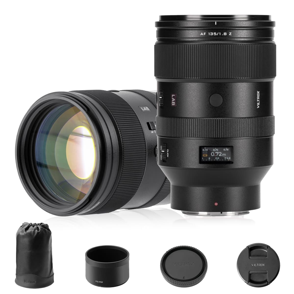 VILTROX 135mm F1.8 LAB Z Montura Z - Teleobjetivo Prime AF 135mm F1.8 135mm-lens