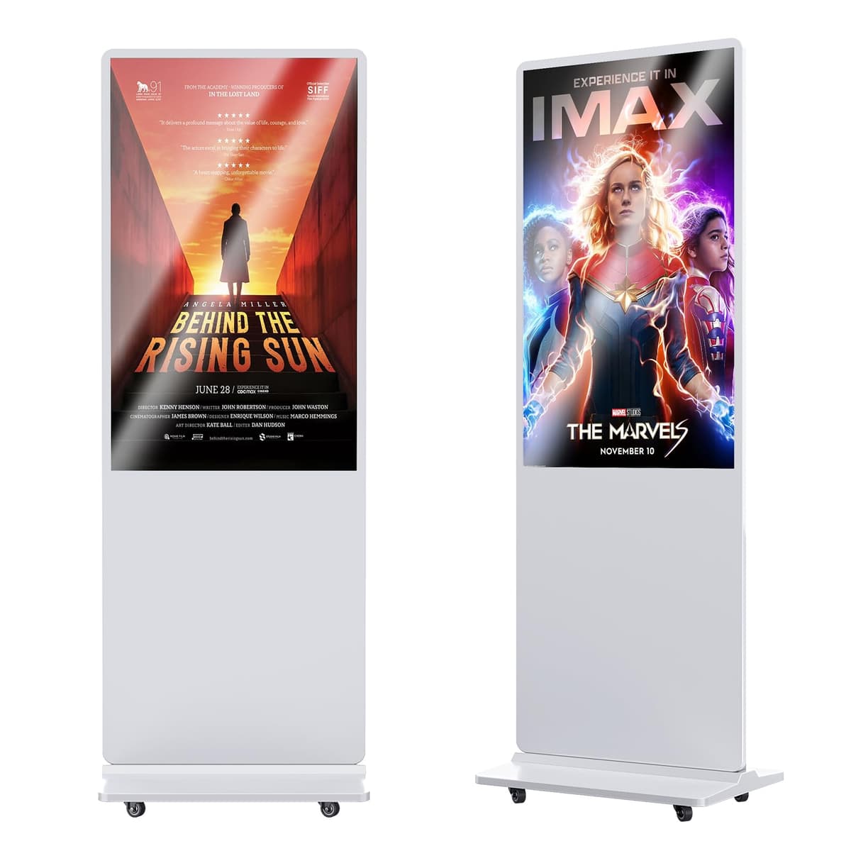 HomeTreeX Pantalla Digital 49" Smart Android (No táctil) - Blanco