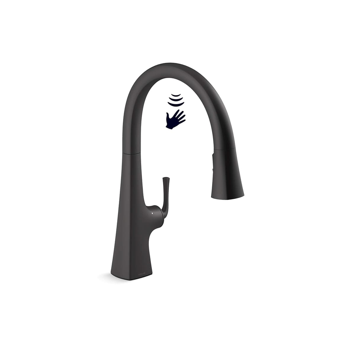 Kohler K-22068-BL Grifo de cocina touchless, matte black