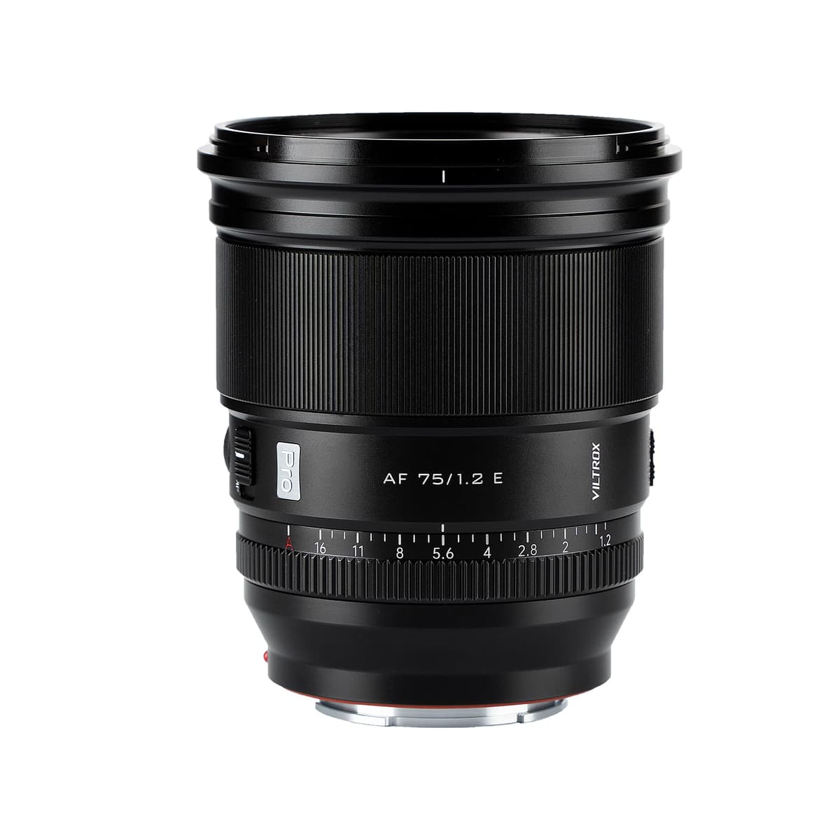 VILTROX PRO 75mm f/1.2 AF para montura E (Sony) FV-Viltrox AF 16mm f/1.8 FE
