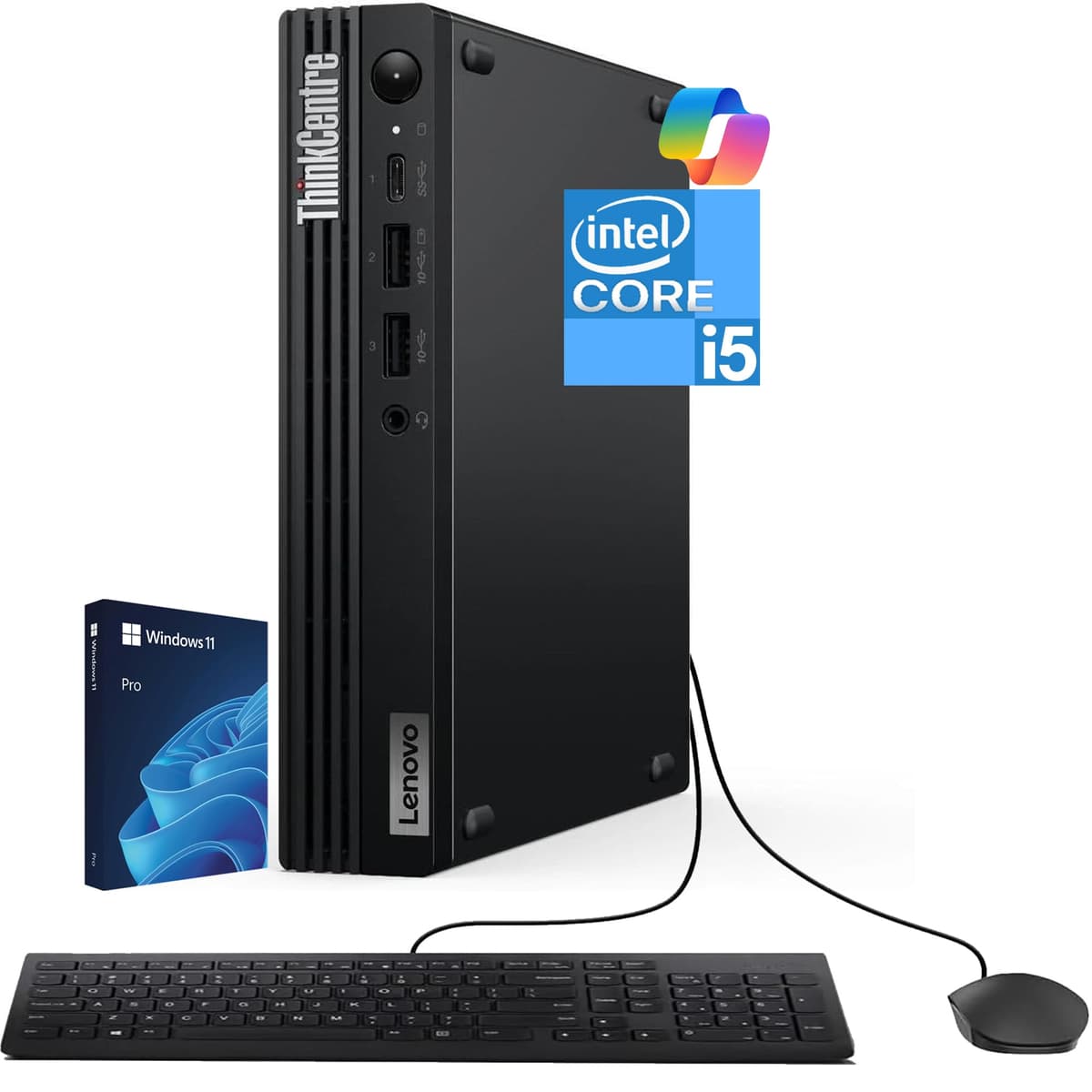 Oemgenuine Lenovo ThinkCentre Tiny M70q Gen 5 i5-14400T 16GB/512GB Win11 Pro (Negro)