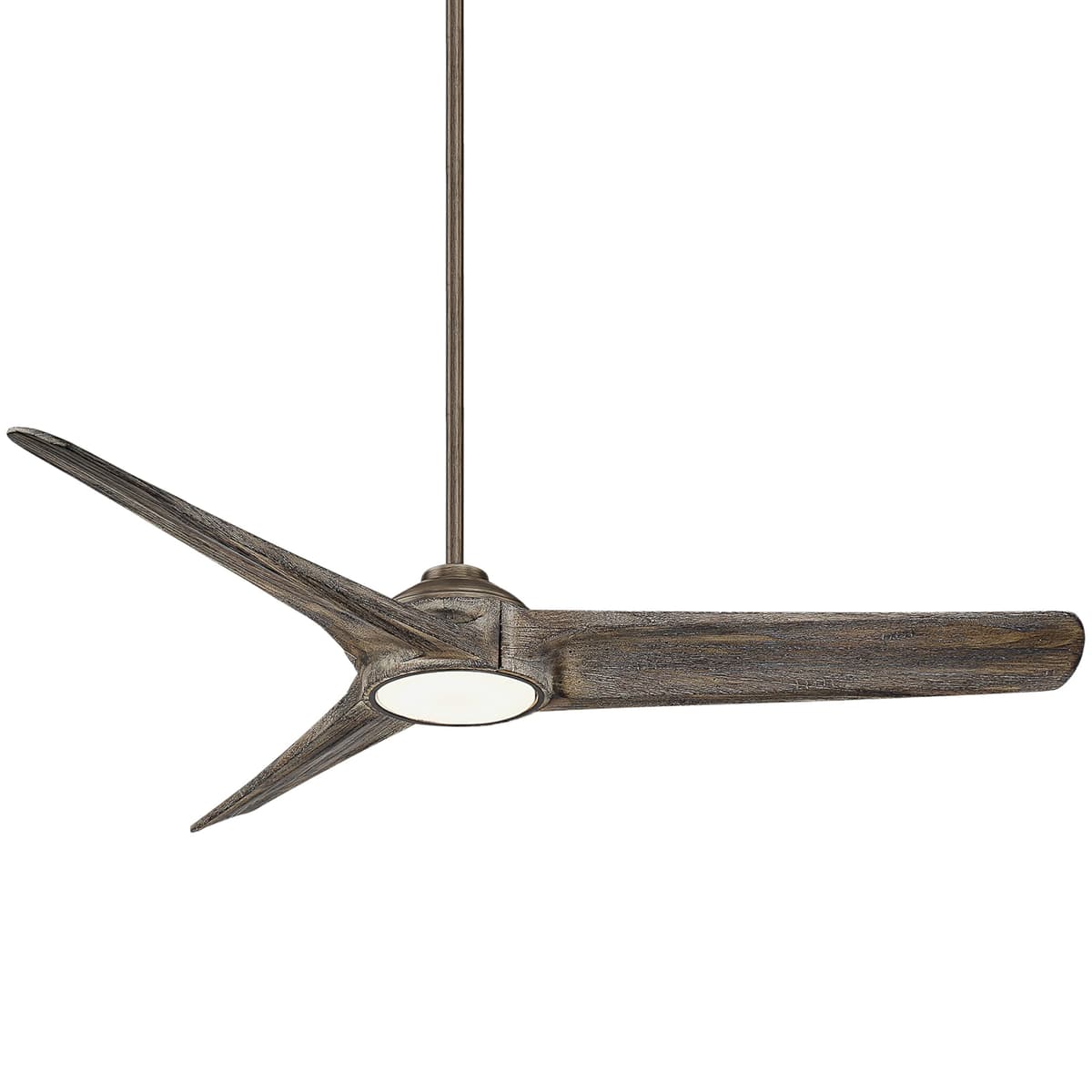 Minka-Aire Timber F747L-HBZ/AW Ventilador de techo 68" con LED integrado y motor DC en heirloom bronze y aged boardwalk