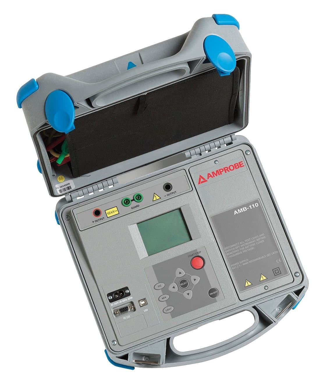 Amprobe AMB-110 Probador de resistencia de aislamiento industrial hasta 10,000 V 3730335