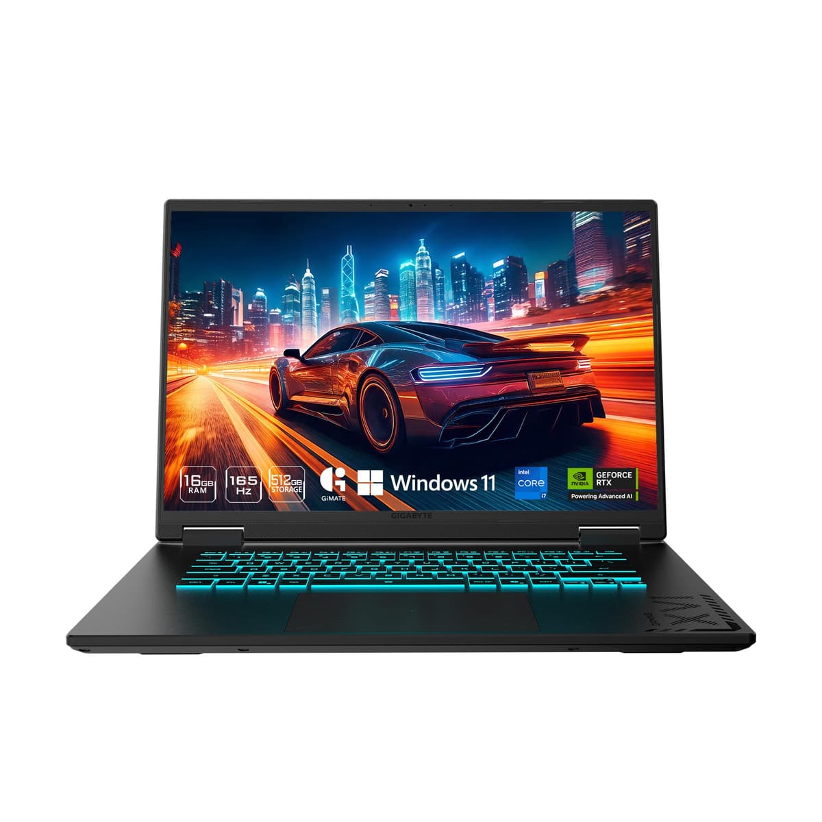 GIGABYTE GAMING A16 - 165Hz WUXGA, RTX 5050, Intel i7-13620H, 512GB SSD, 16GB DDR5, Windows 11 GAMING A16 CTHI3US894SH