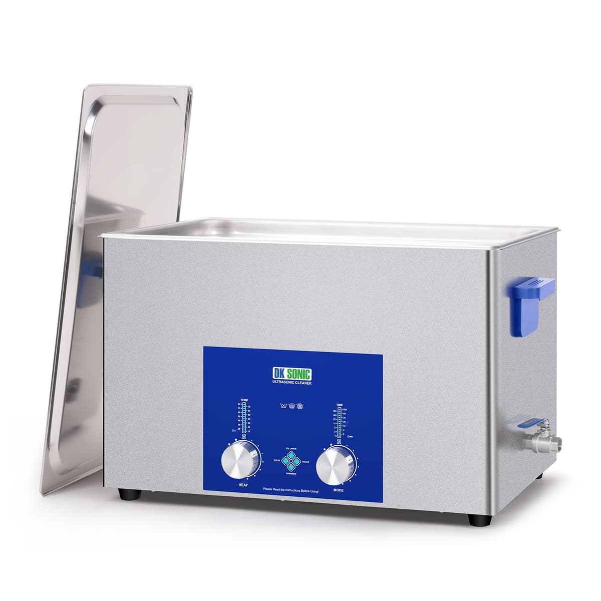 DK SONIC Limpieza Ultrasónica Industrial 30L 600W con Temporizador Codificado y Calefacción (DK-3000E-1)