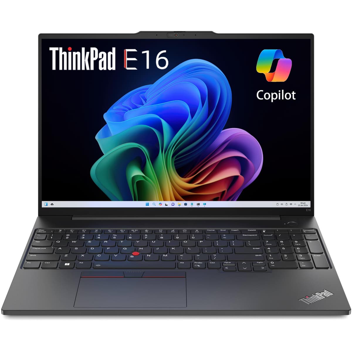 ist computers Lenovo ThinkPad E16 Laptop Empresarial (Pantalla 16" FHD+, AMD Ryzen 5 7530U (> Intel i7-1165G7), 16GB RAM, 512GB SSD) Sensor de Huellas, Teclado Retroiluminado, Cámara 1080p, WiFi 6, Ethernet, Windows 11 Pro con Copilot, Negro