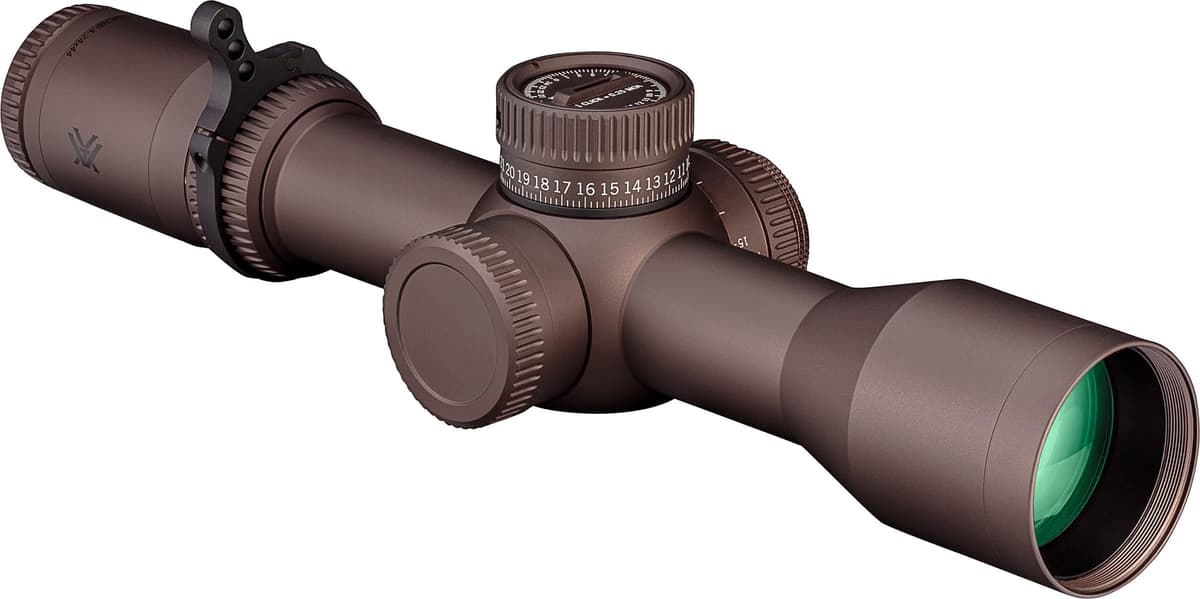 Vortex Razor HD Gen III Visores de Retícula en Primer Plano Focal para Rifles (Anodizado Stealth, 4-24x44, EBR-7D (MOA)) RZR-42401