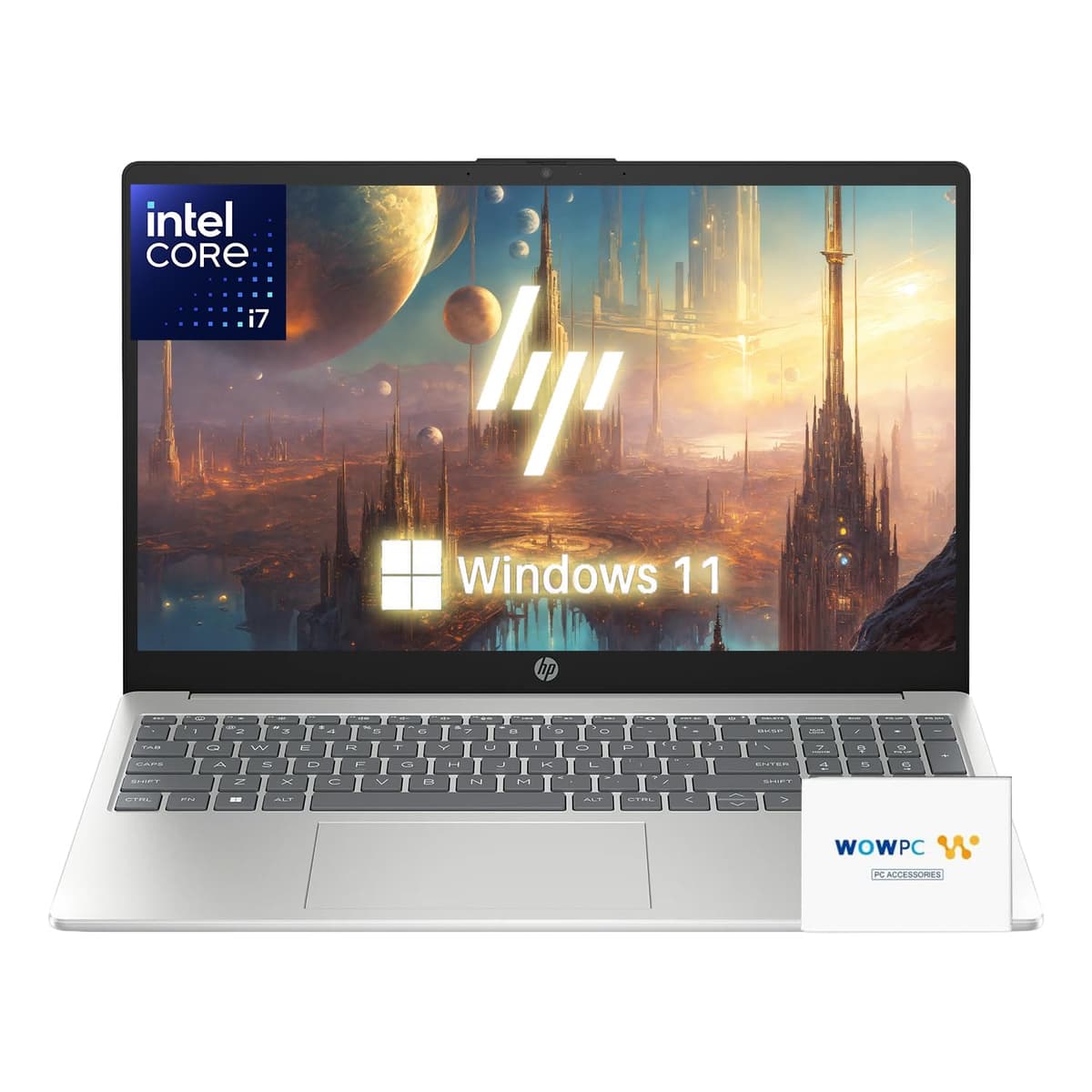 HP Pavilion 15.6" Portátil para Negocios y Estudiantes | Poderoso Intel Core i7-1255U hasta 4.7GHz | 64GB RAM - 2.5TB Almacenamiento (2TB SSD PCIe y 512GB Externo) | Cámara Web | Win11 | Paquete WOWPC Business Laptop