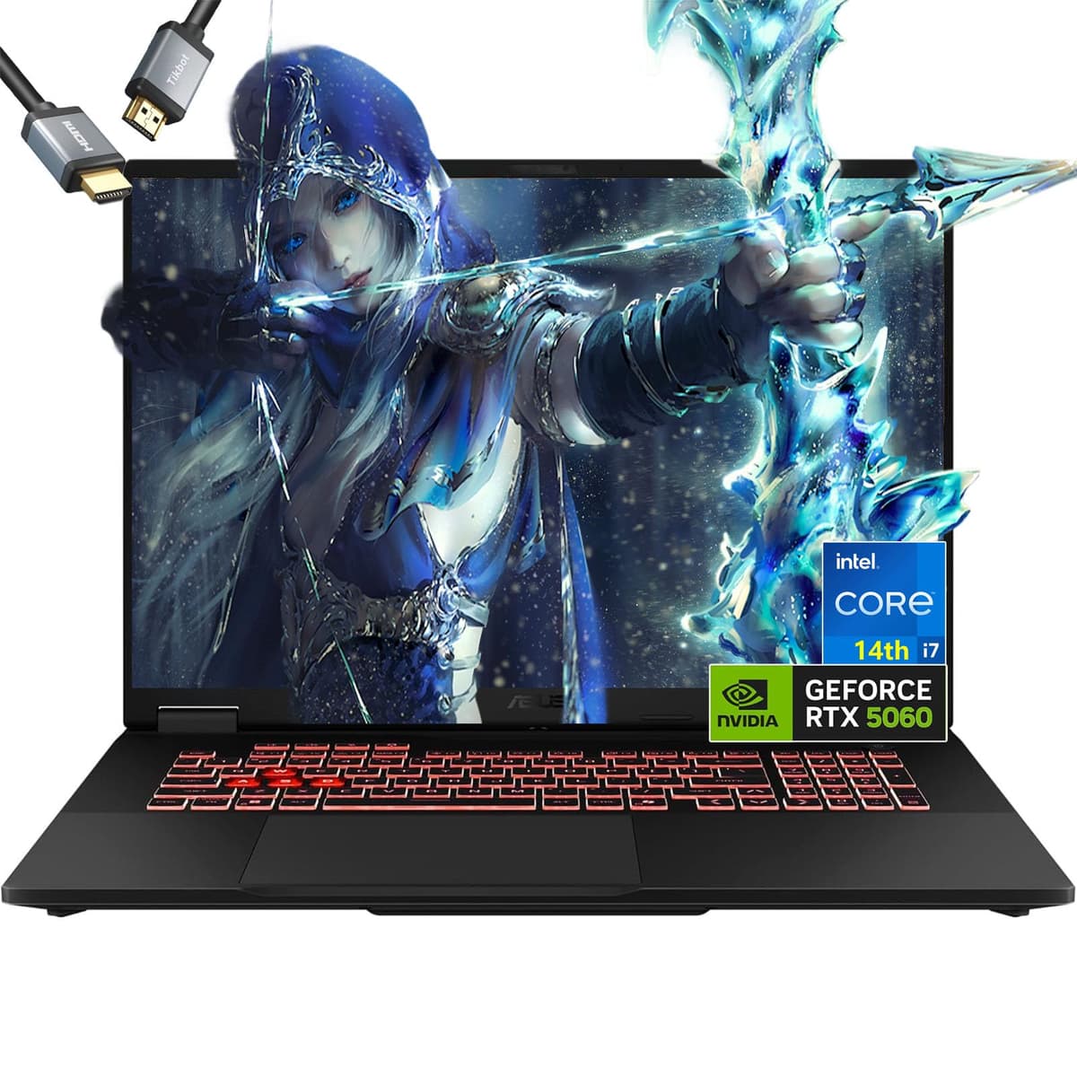 ASUS TUF F16 - Laptop Gaming i7-14650HX RTX 5060 16" 165Hz 64GB/4TB