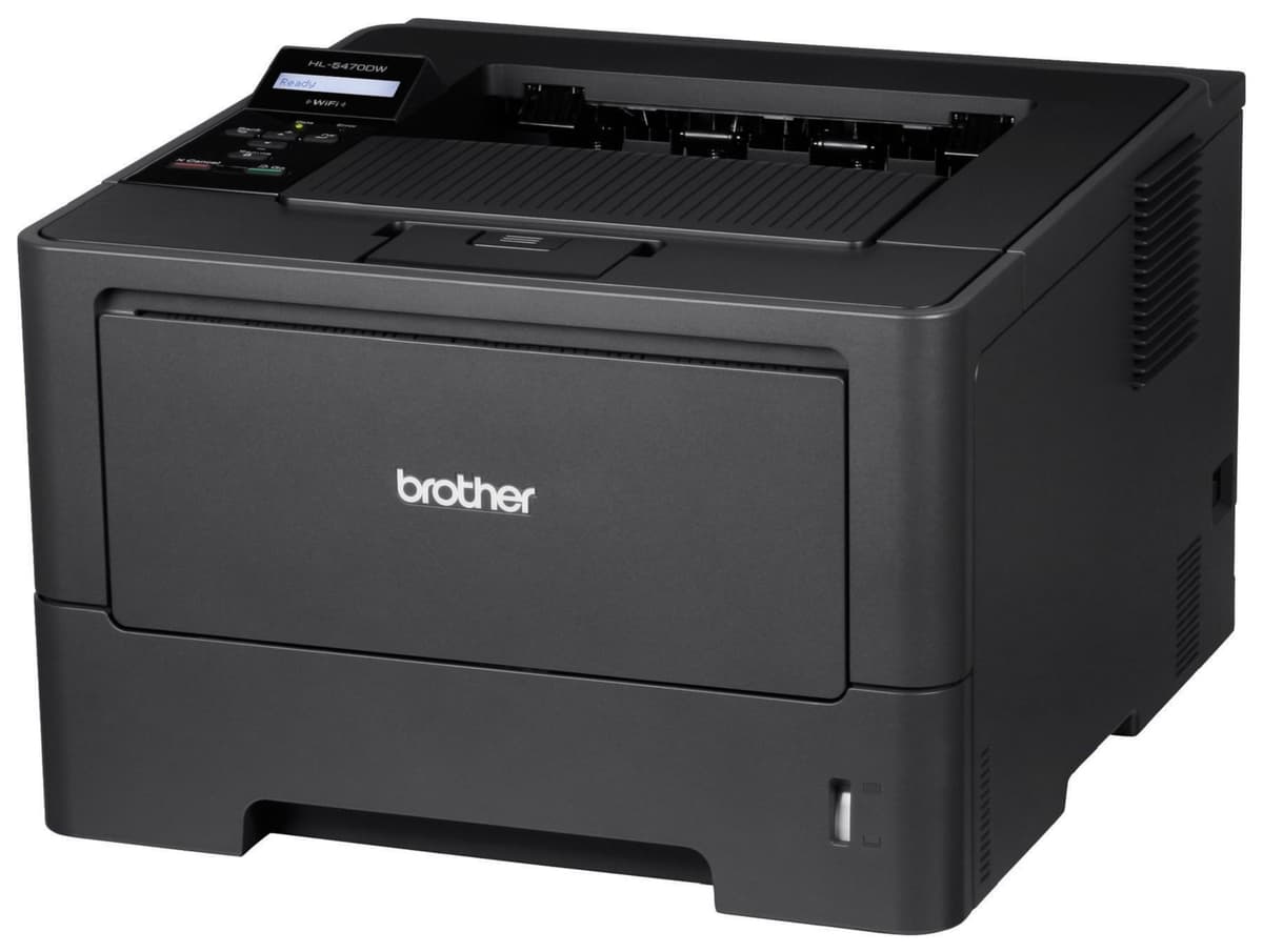 Brother HL-5470DW - Impresora láser monocromo inalámbrica con duplex y Dash Ready