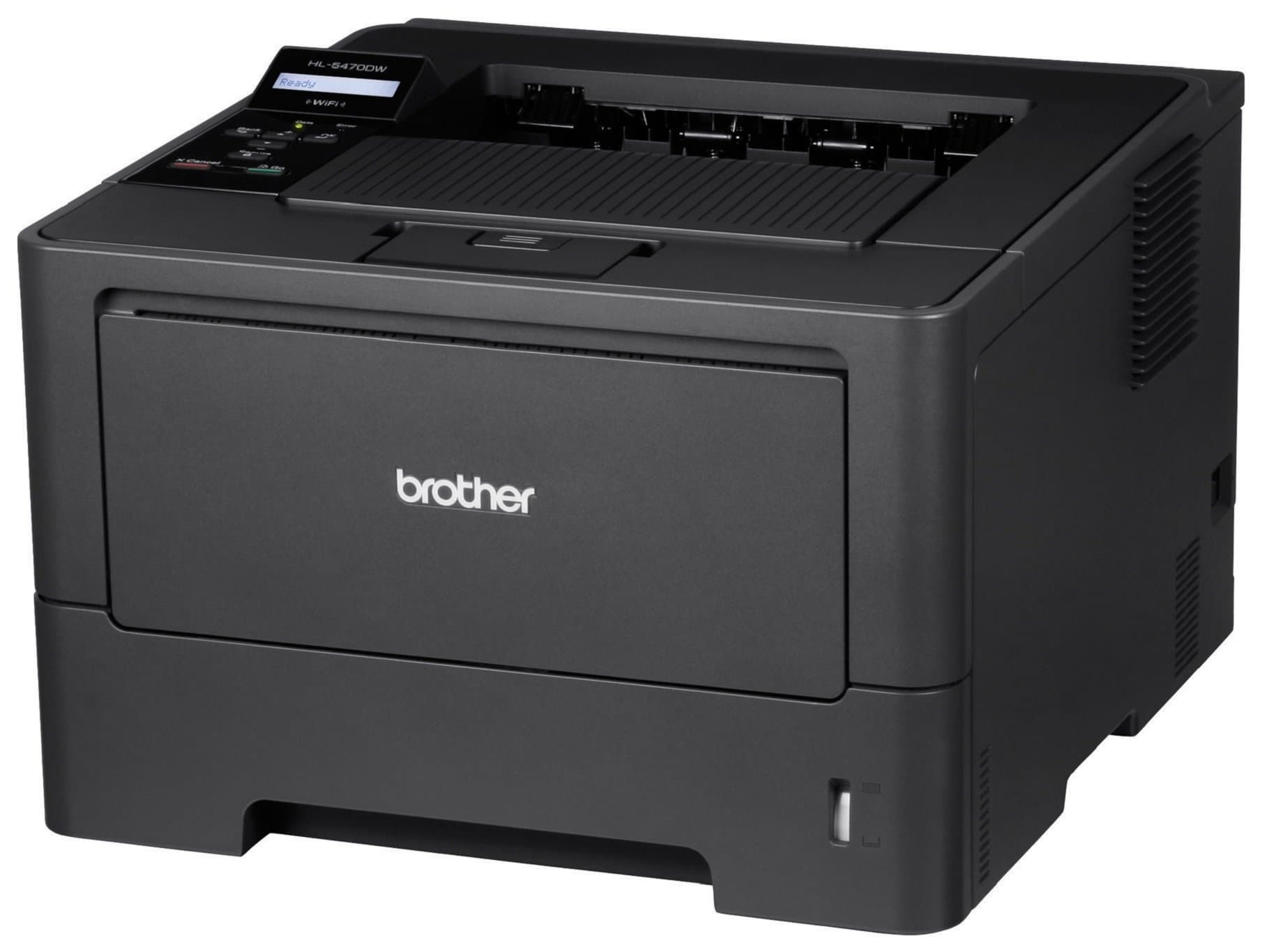 Brother HL-5470DW - Impresora láser monocromo inalámbrica con duplex y Dash Ready