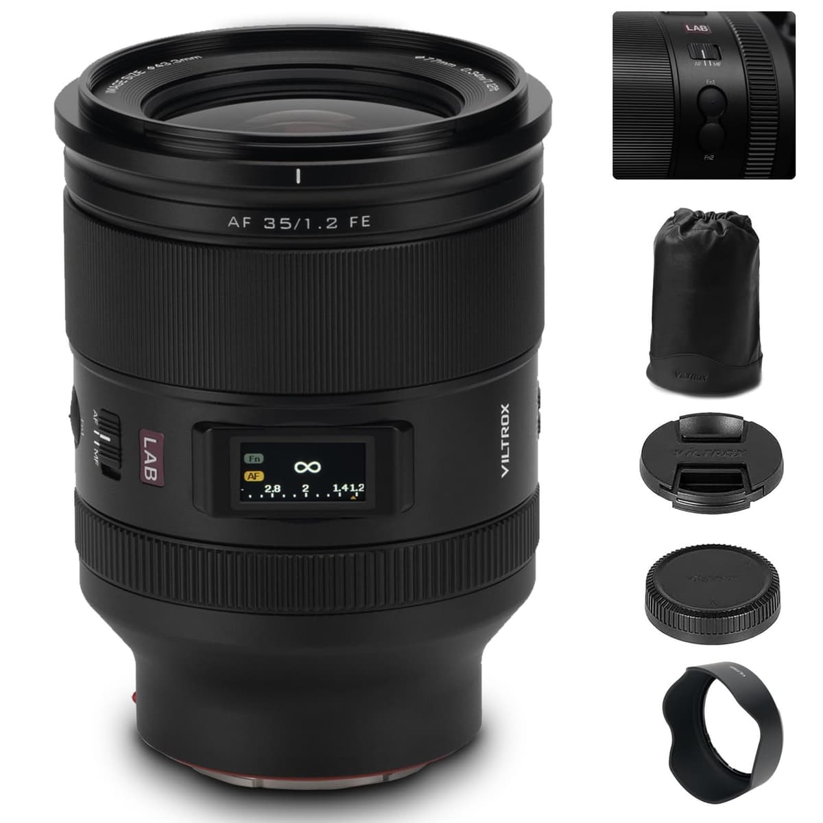 VILTROX 35mm F1.2 LAB FE Lente Full Frame AF para Sony E-mount ESUS-VT-00070