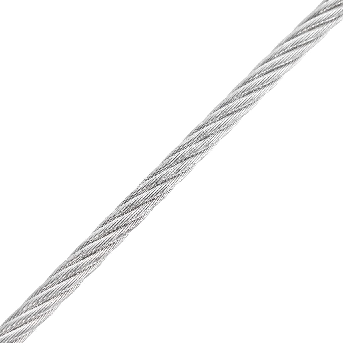Premier Stainless Solutions Cable de acero inoxidable 7x19 Muy flexible 1/8” Grado marino T316 Rollo 1,000 pies 407-1000