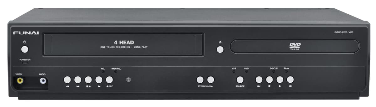 Funai Corp. DV220FX5 Reproductor Dual de DVD y VHS