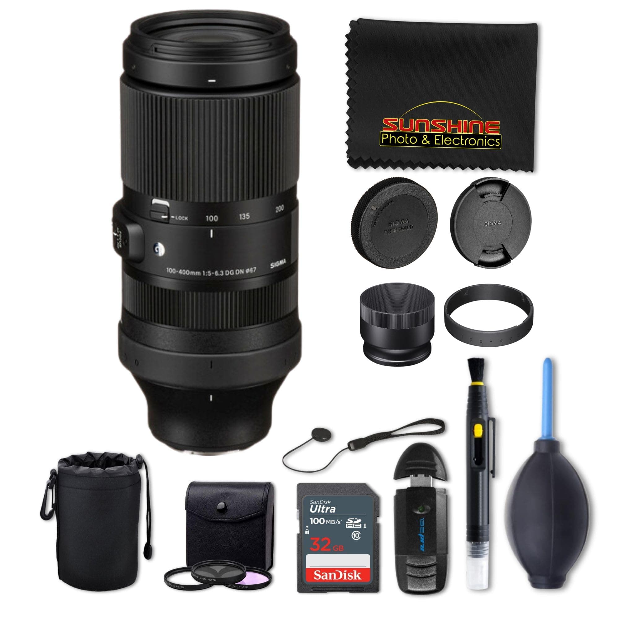 Sigma 100-400mm f5-6.3 DG DN OS Contemporary para Sony E - Teleobjetivo Compacto SIG-100400MM563SONY
