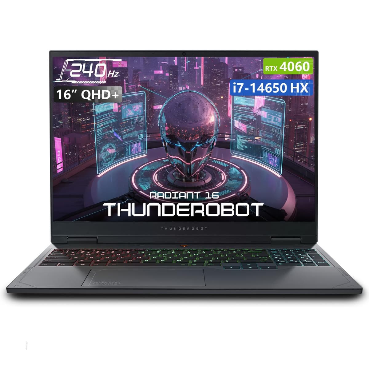 Thunderobot Radiant 16 14th Gen i7-14650HX, RTX 4060, 32GB DDR5, 2TB PCIe, 16" WQXGA 240Hz